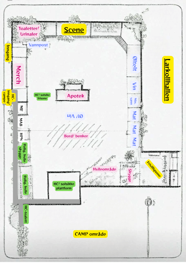 Festivalområdet